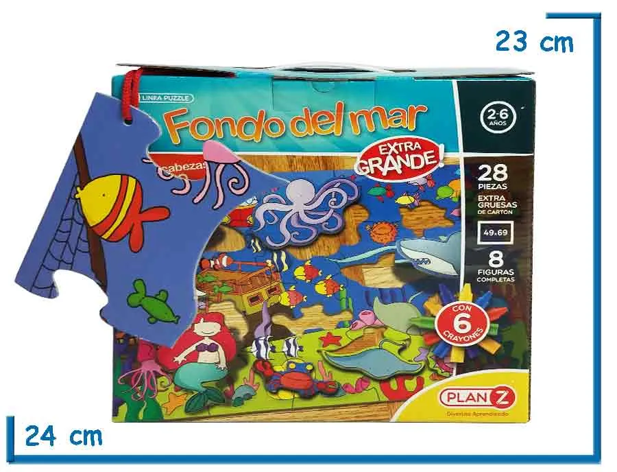 PUZZLE GIGANTE FONDO DEL MAR