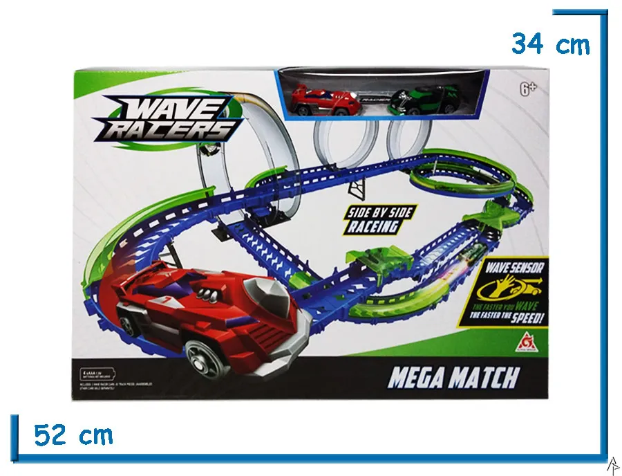 PISTA WAVE RACERS MEGA MATCH
