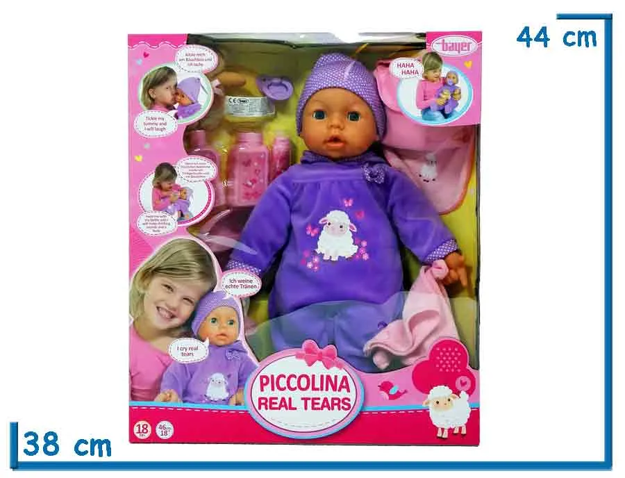 BAYER BEBOTE PICCOLINA REAL TEARS