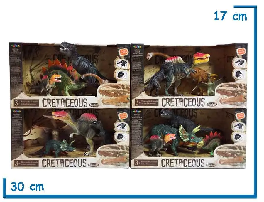 CRETACEOUS GRANDE SET X4