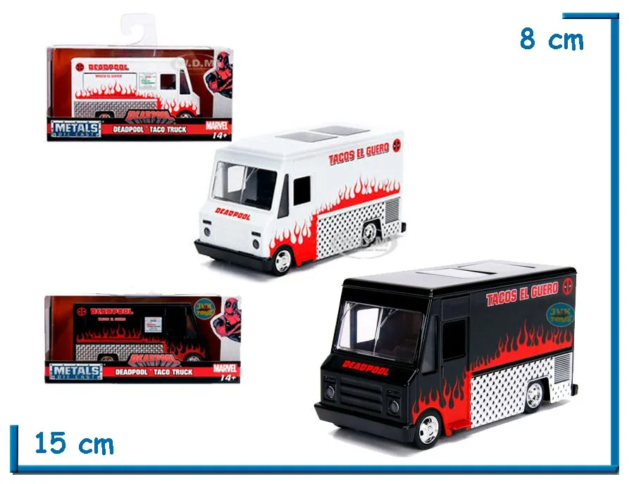 2X1 JADA METALS DEADPOOL TACO TRUCK 1.32