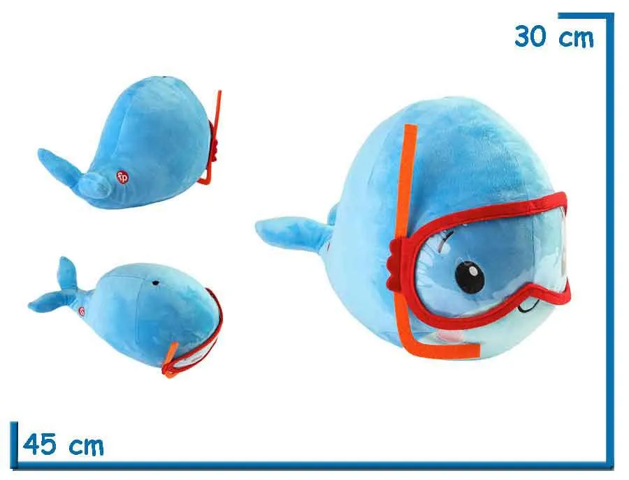 BALLENA PELUCHE FISHER PRICE