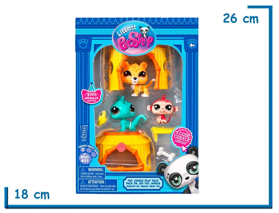 LITTLEST PET SHOP TIKI JUNGLE PLAY PACK