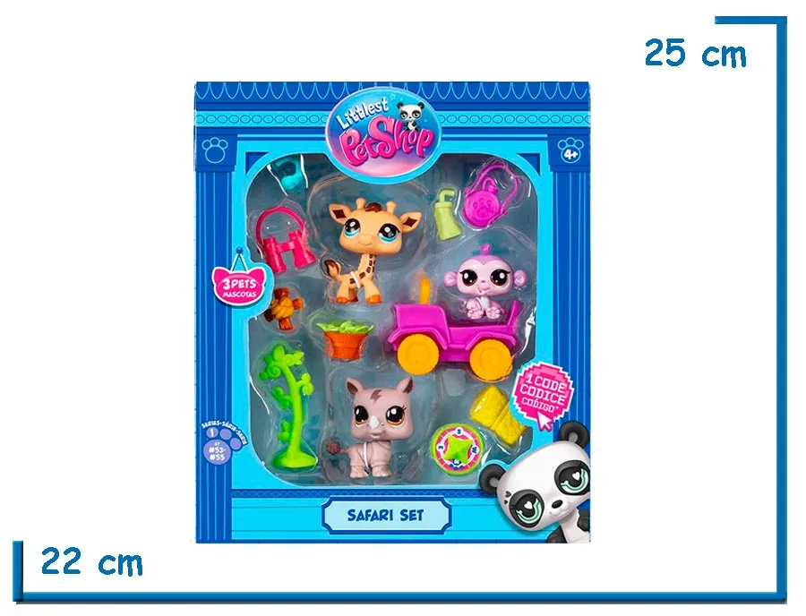 LITTLEST PET SHOP SAFARI SET PLAY PACK