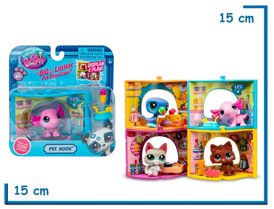 LITTLEST PET SHOP PET NOOK SURTIDO W2