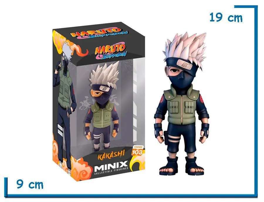 MINIX KAKASHI NARUTO FIGURA DE VINILO