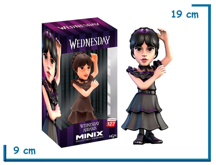 MINIX WEDNESDAY ADAMS (BAILE) WEDNESDAY FIGURA DE VINILO