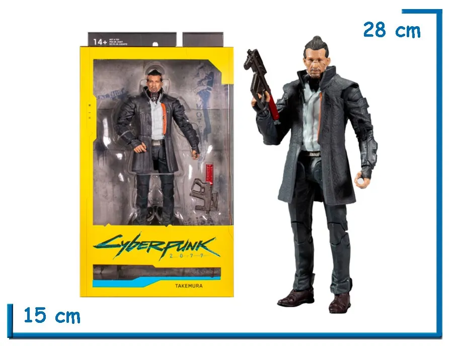 MCFARLANE TAKEMURA 7" CYBER PUNK 2077
