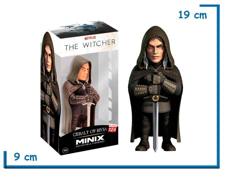 MINIX GERALT OF RIVIA (CAPUCHA) THE WITCHER FIGURA DE VINILO
