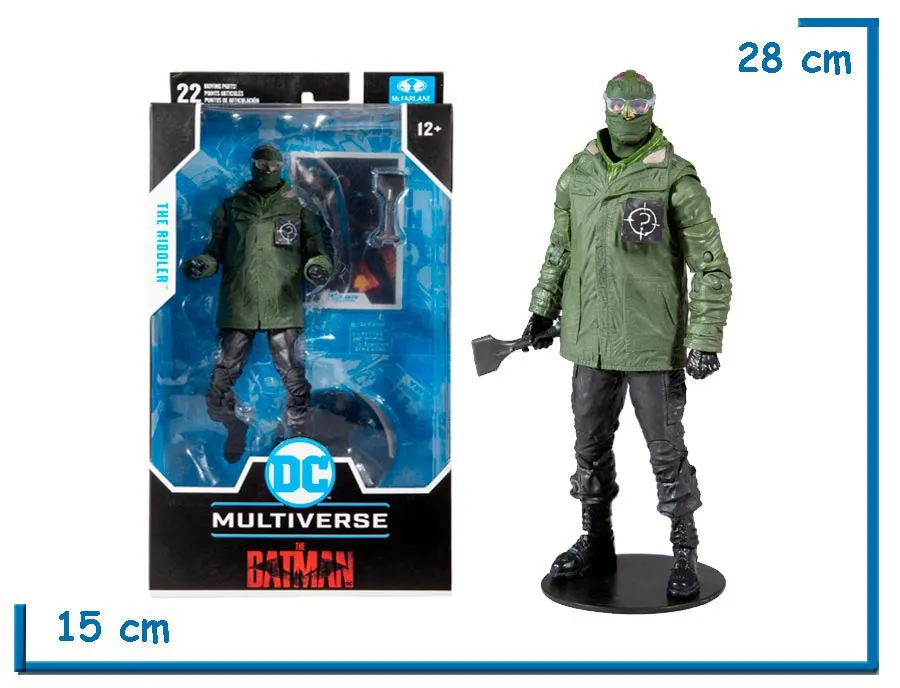 MCFARLANE THE RIDDLER TBM 7" DC MULTIVERSE