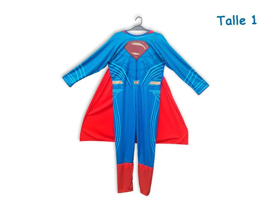 DISFRAZ T.1 SUPERMAN JUSTICE LEAGUE CLASICO