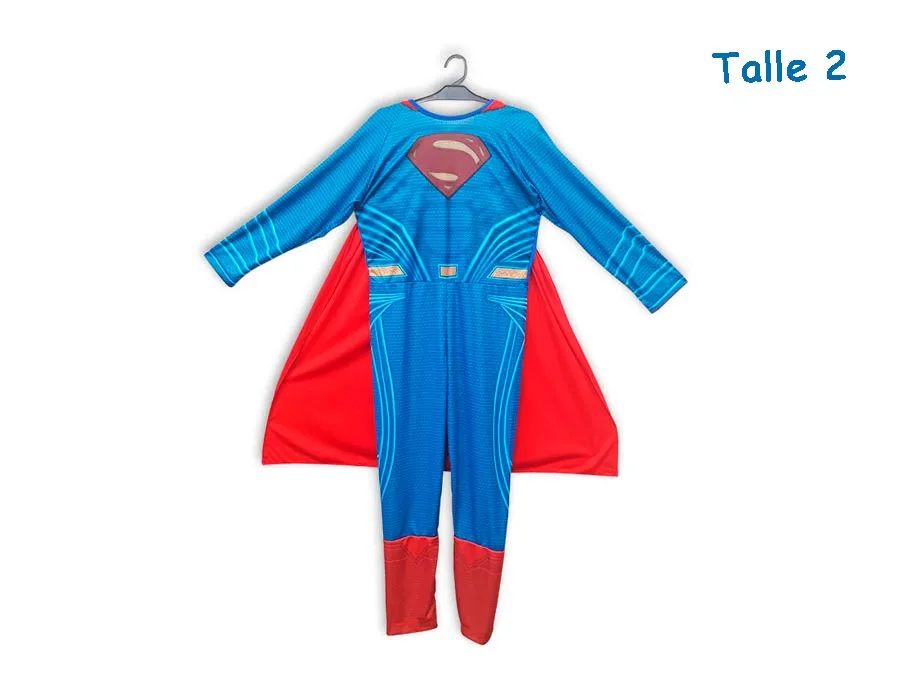 DISFRAZ T.2 SUPERMAN JUSTICE LEAGUE CLASICO