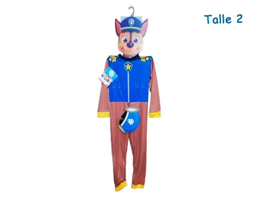 DISFRAZ T.2 CHASE PAW PATROL