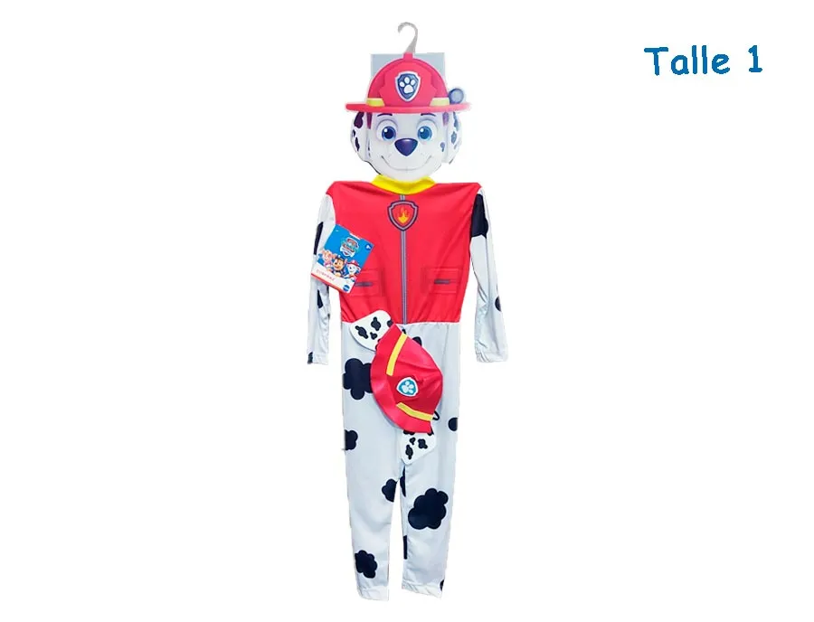 DISFRAZ T.1 MARSHALL PAW PATROL