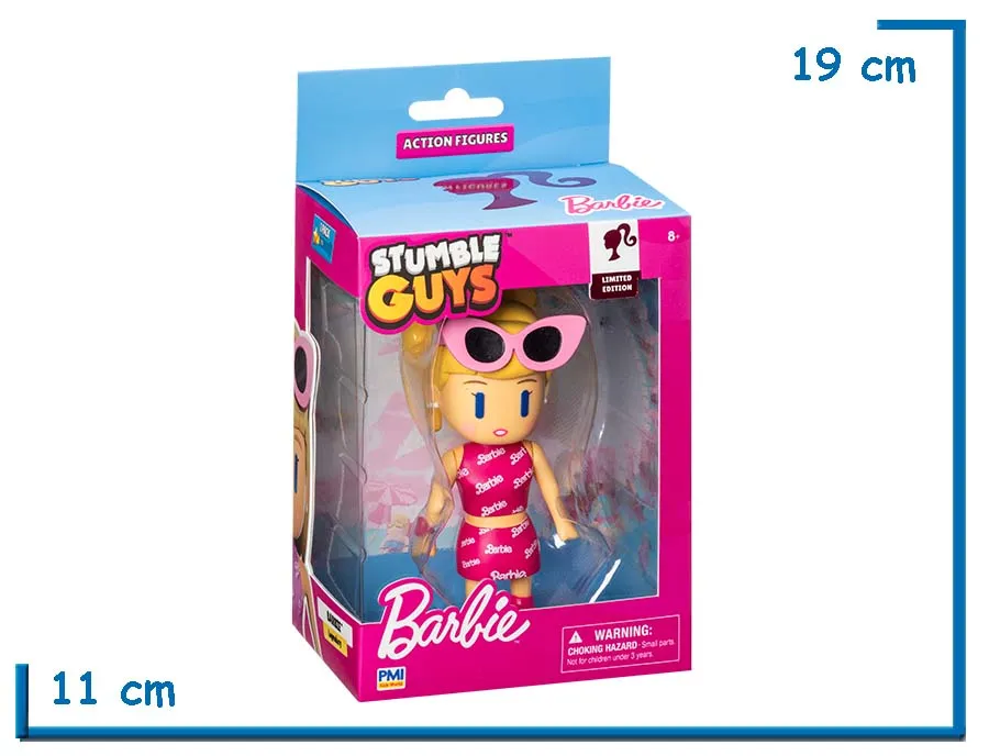 2X1 PMI STUMBLE GUYS BARBIE BARBIE FIGURA 12CM