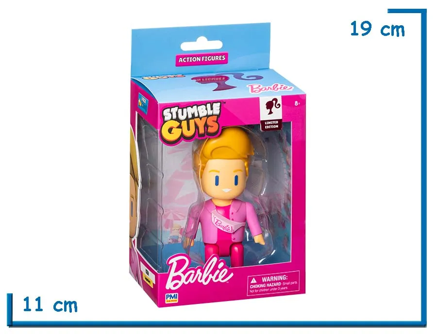 2X1 PMI STUMBLE GUYS BARBIE KEN FIGURA 12CM