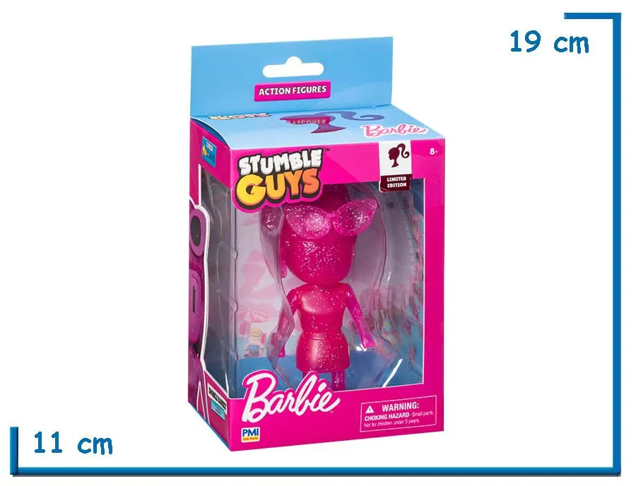 2X1 PMI STUMBLE GUYS BARBIE SPARKLE BARBIE FIGURA 12CM
