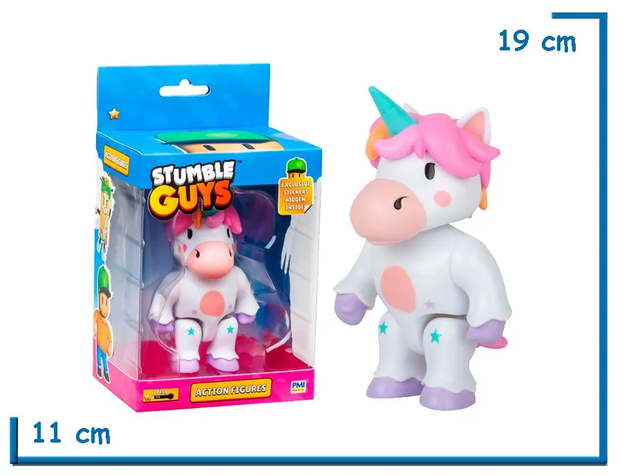 2X1 PMI STUMBLE GUYS SPRINKLES FIGURA DE ACCION 12CM