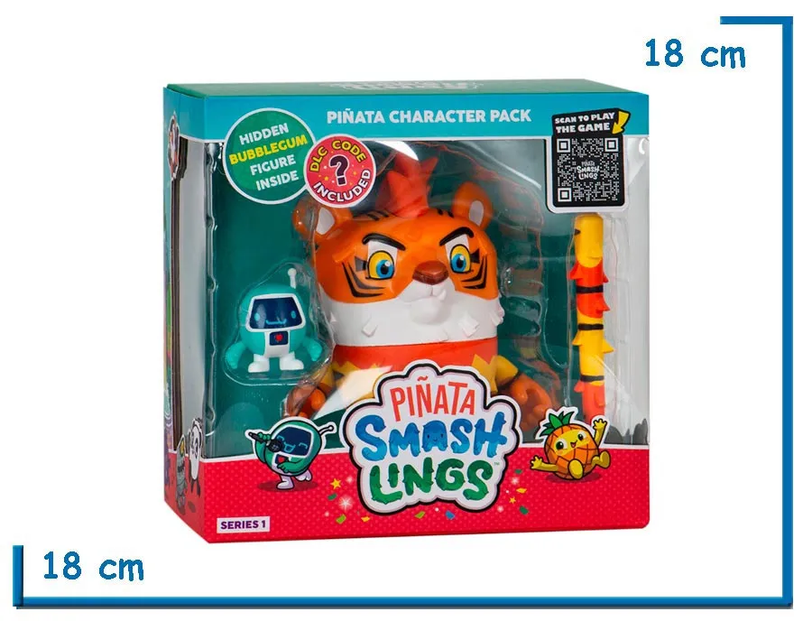 2X1 PMI PI¥ATA SMASHLINGS TIGRE PI¥ATA CHARACTER PACK