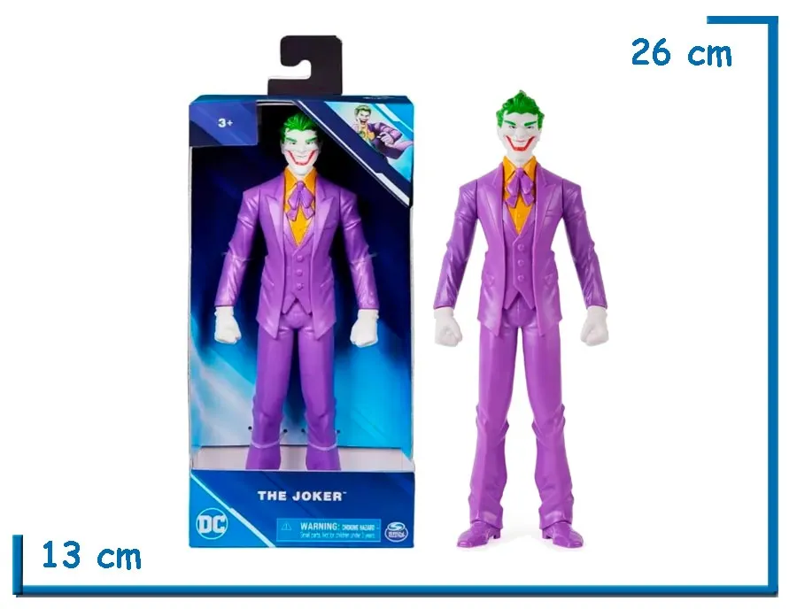 SPIN MASTER DC THE JOKER SEMI ARTICULADO 24CM
