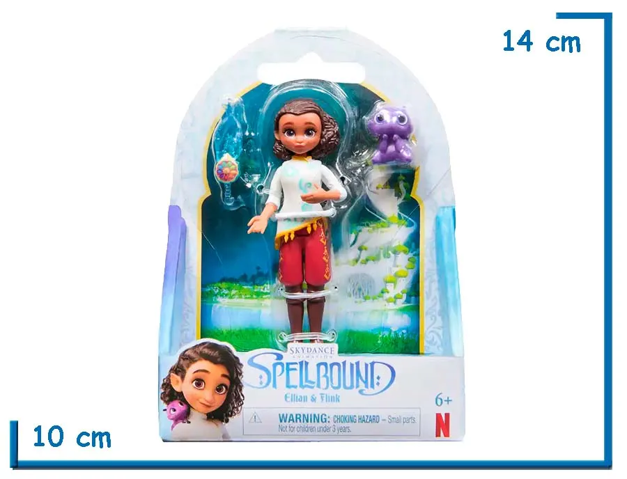 2X1 SPIN MASTER SPELLBOUND ELLIAN & FLINK FIGURA 9CM