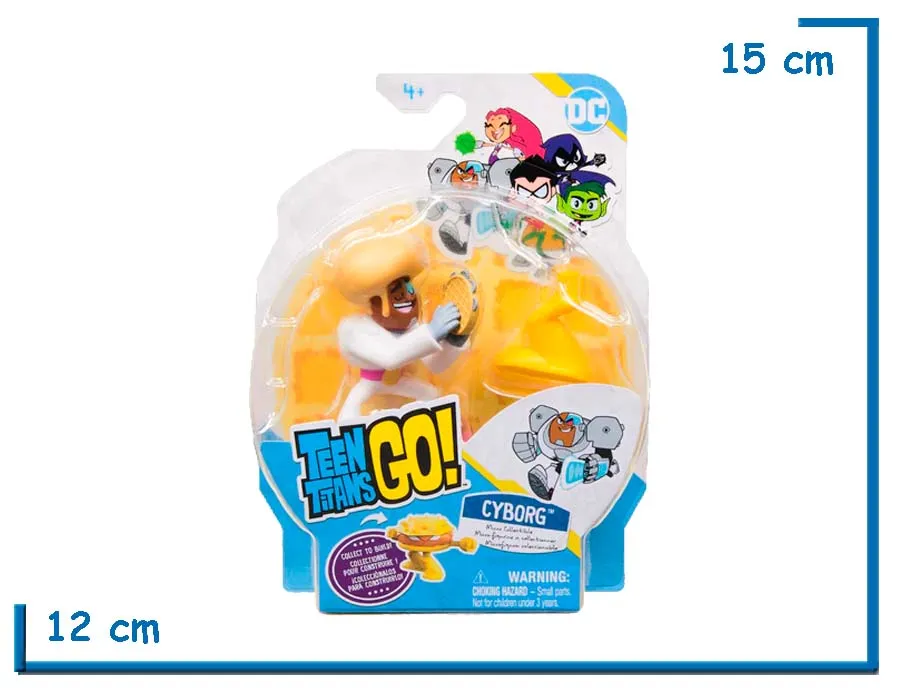 SPIN MASTER TEEN TITANS GO CYBORG BAF MICRO COLLECTIBLE