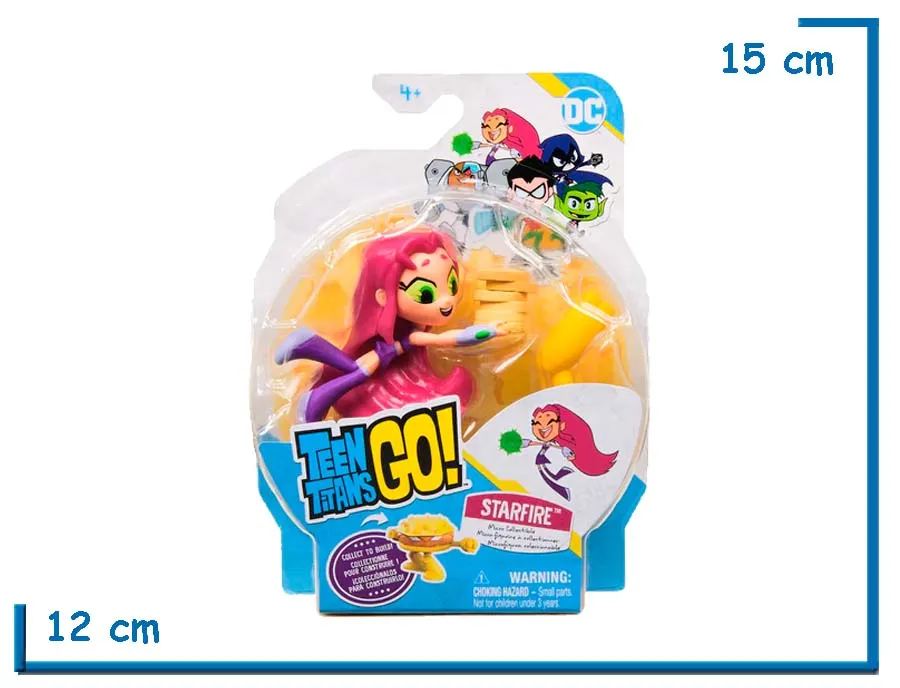 SPIN MASTER TEEN TITANS GO STARFIRE BAF MICRO COLLECTIBLE