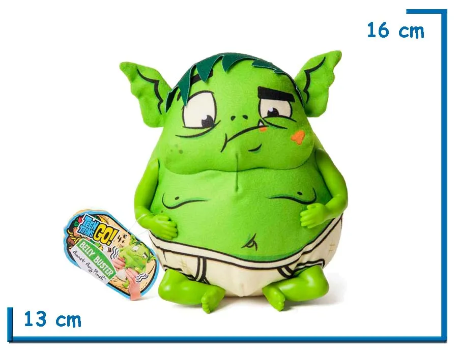 SPIN MASTER TEEN TITANS GO BEAST BOY BELLY BUSTER PLUSH