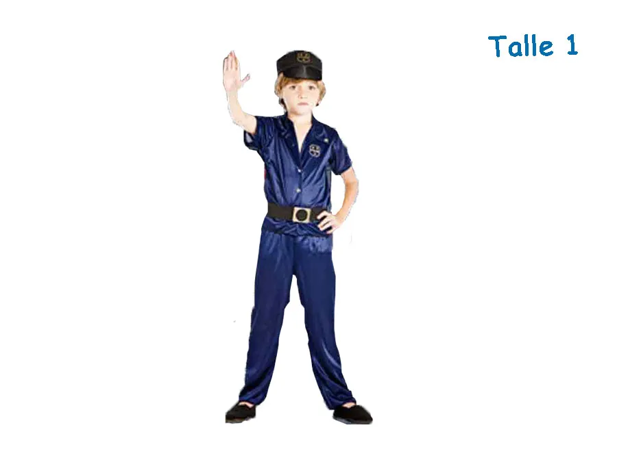 DISFRAZ T.1 POLICIA VARON