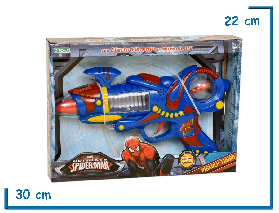 2X1 SPIDER-MAN PISTOLA TURBO