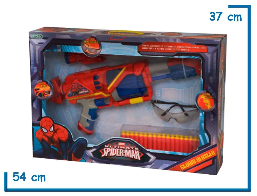 2X1 SPIDERMAN STORM BLASTER CON LUZ