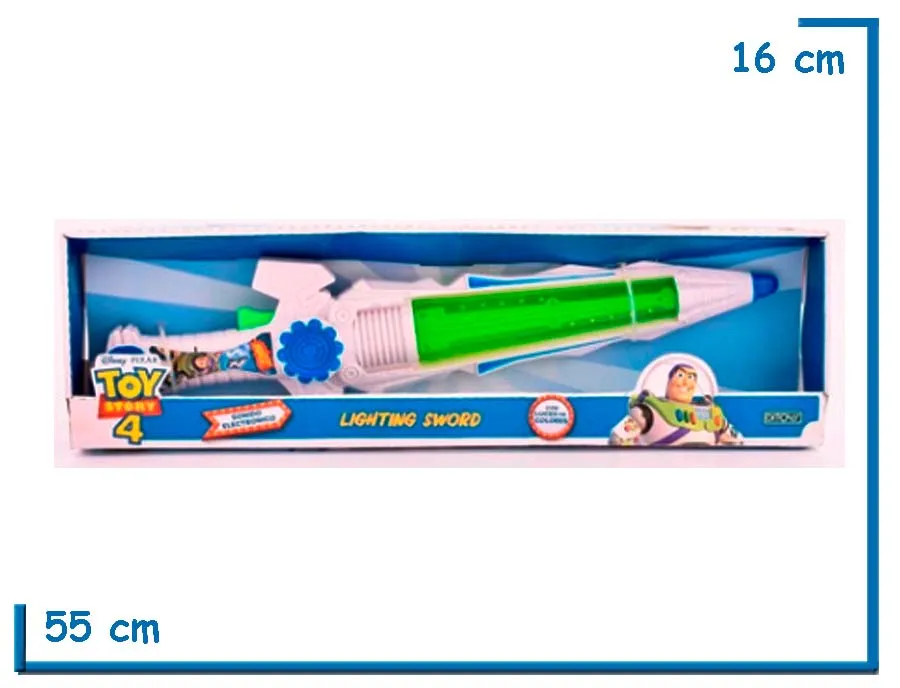 2X1 TOY STORY LIGHTING SWORD