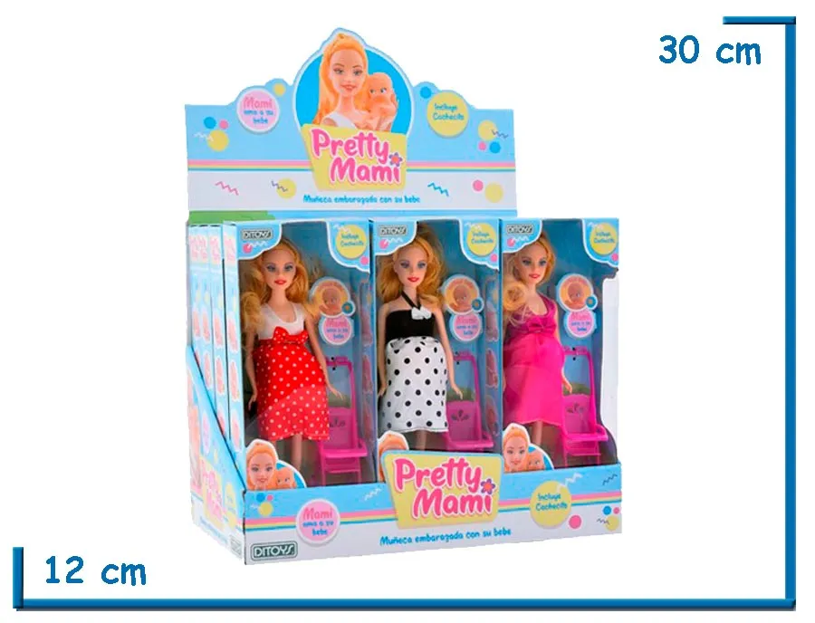 2X1 PRETTY MAMI DOLL EMBARAZADA