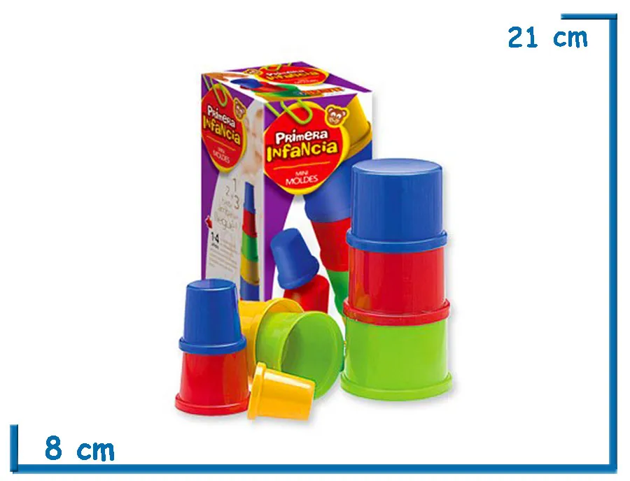 MINI MOLDES APILABLES EN CAJA