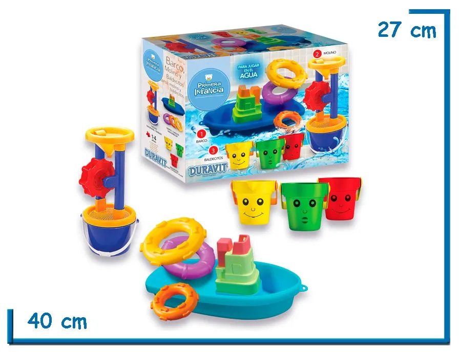 SET 3EN 1 PARA JUGAR EN EL AGUA