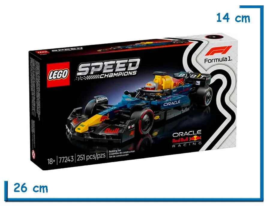 LEGO SPEED CHAMPIONS F1 ORACLE RED BULLRACING
