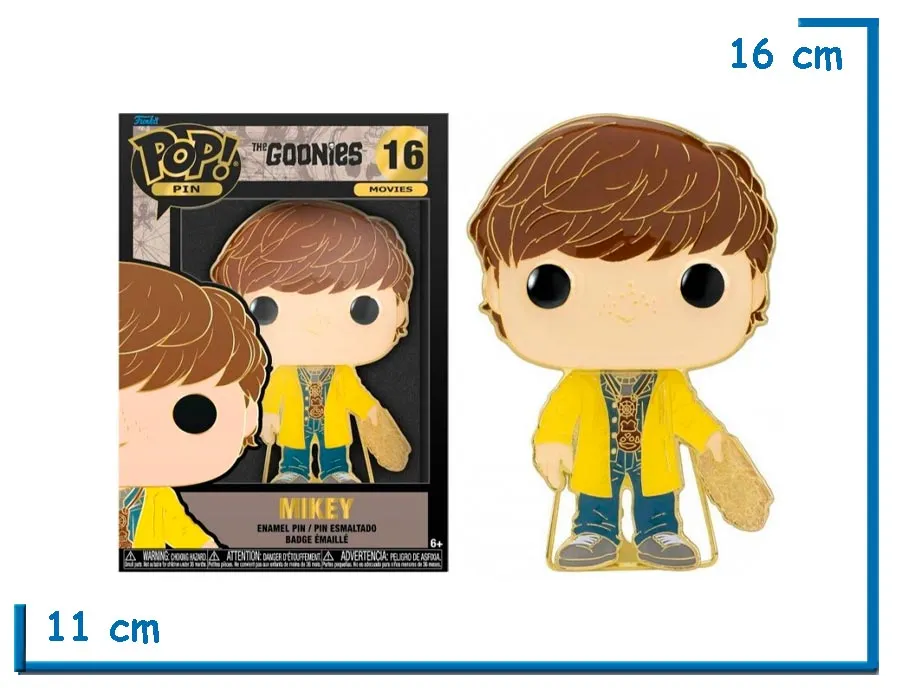 2X1 FUNKO POP PIN MIKEY THE GOONIES