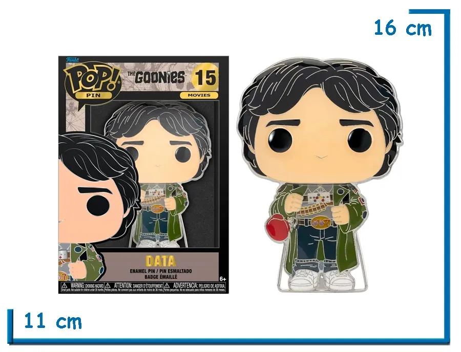 2X1 FUNKO POP PIN DATA THE GOONIES
