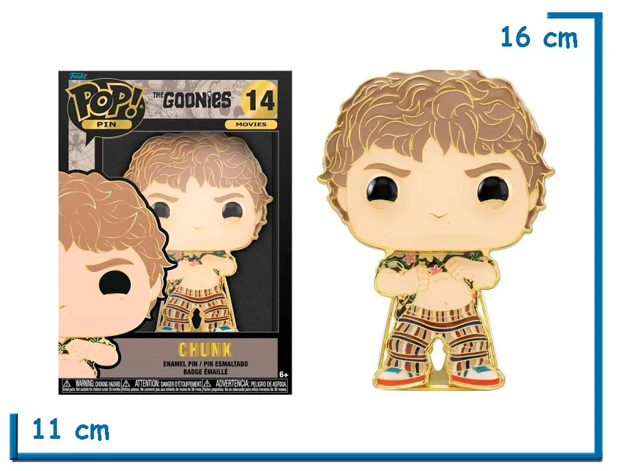 2X1 FUNKO POP PIN CHUNK THE GOONIES