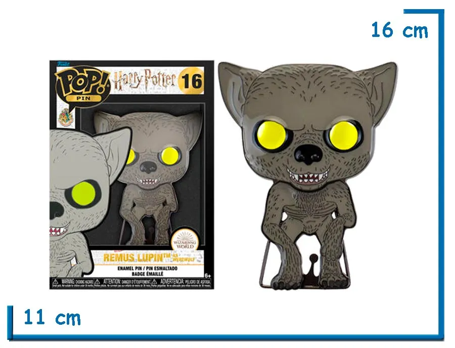 2X1 FUNKO POP PIN REMUS LUPIN HP