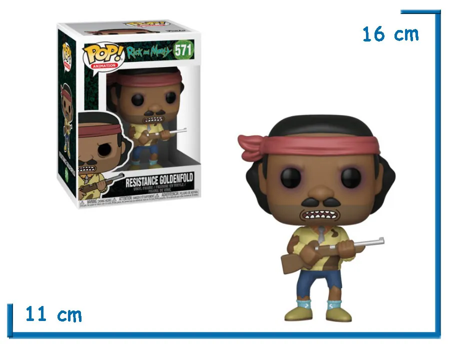 FUNKO POP RESISTANCE GOLDENFOLD RICK & MORTY
