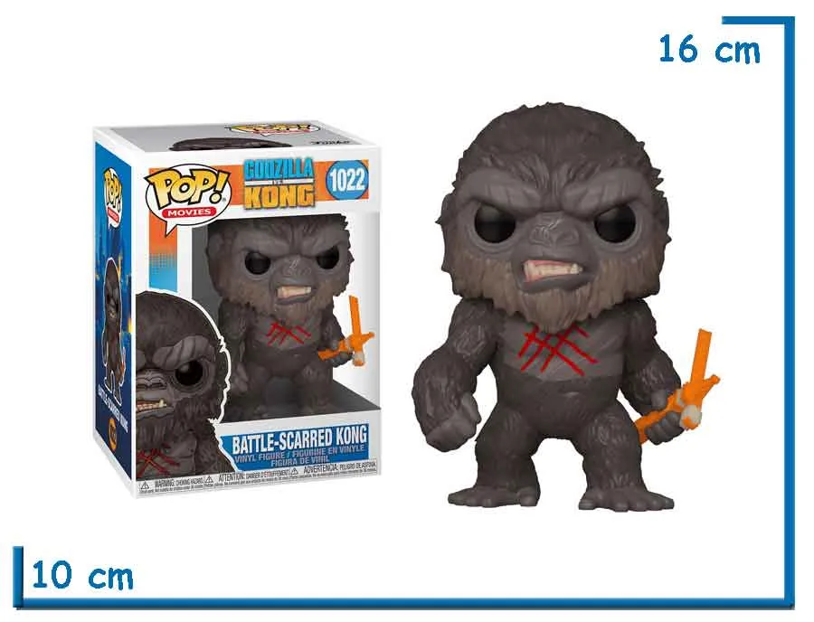 FUNKO POP BATTLE SCARRED KONG GVK