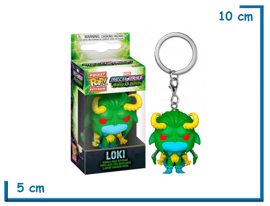 FUNKO POP LLAVERO LOKI MARVEL MSMH