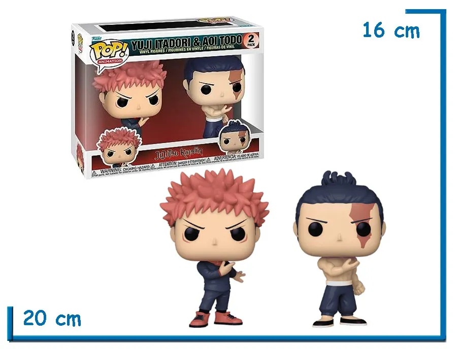 FUNKO POP YUJI ITADORI & AOI TODO JUJUTSU KAISEN