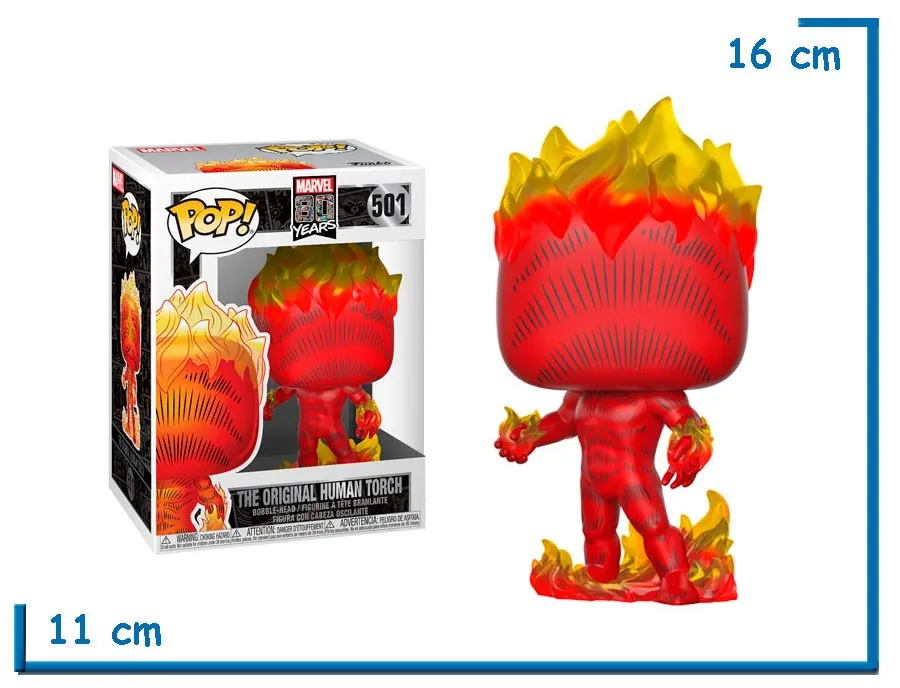 FUNKO POP THE ORIGINAL HUMAN TORCH M80Y