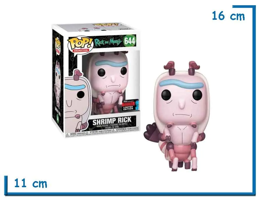 FUNKO POP RICK SHRIMP RICK & MORTY CCLE