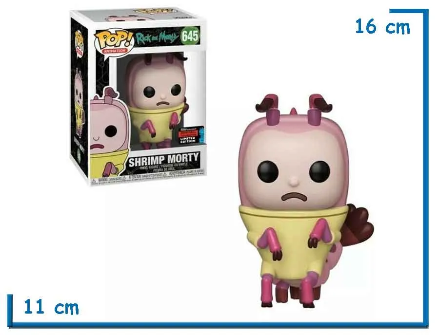 FUNKO POP MORTY SHRIMP RICK & MORTY CCLE