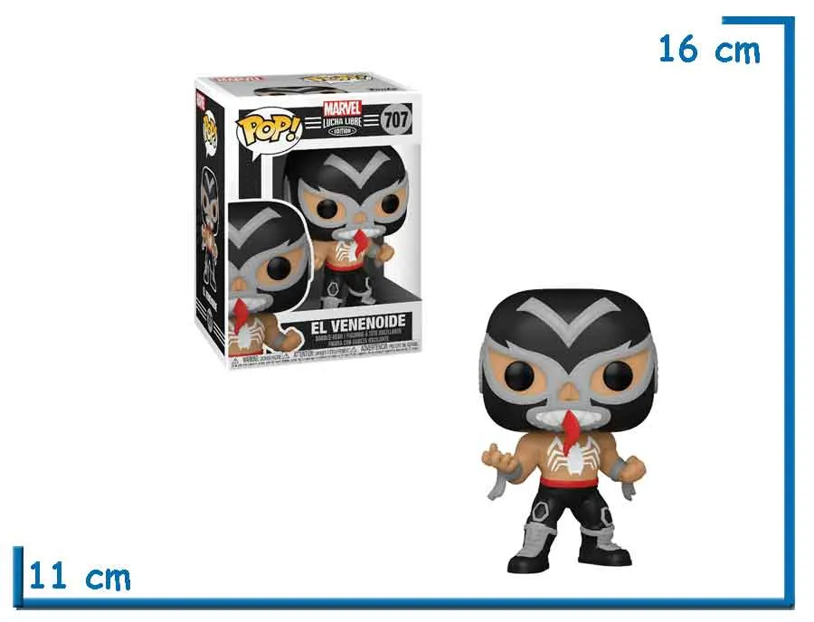 FUNKO POP EL VENENOIDE MARVEL LUCHA LIBRE EDITION
