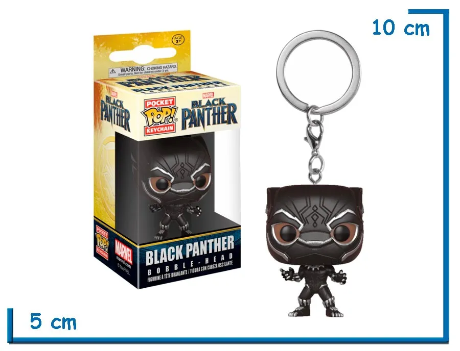 2X1 FUNKO POP LLAVERO BLACK PANTHER BP