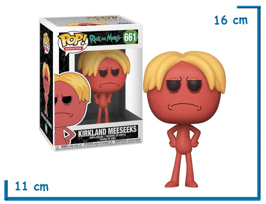 FUNKO POP KIRKLAND MEESEEKS RICK & MORTY
